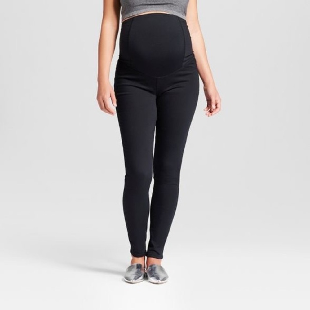 Isabel Maternity by Ingirid & Isabel Crossover Panel Skinny Maternity J…